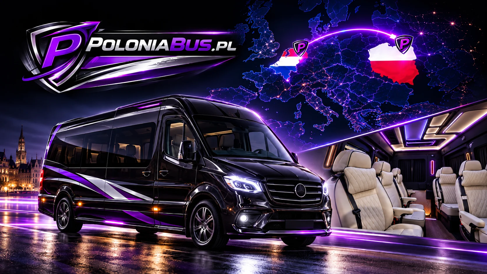 Busy z Holandii do województwa zachodniopomorskiego Polonia Bus – przewóz osób door to door